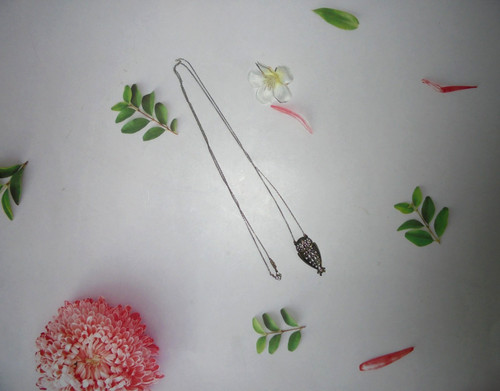 Eulen kette statement vintage - eulen,