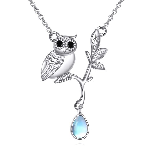 Eulen kette damen 925 sterling - eulen,