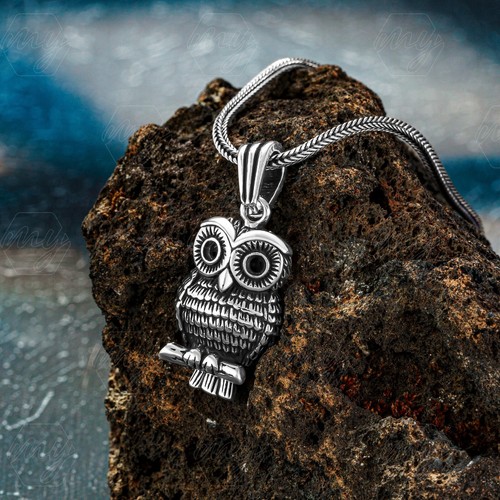 925 sterling silber eulen - 925,